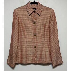 Jones New York Parisian Minimalist Tweed Jacket 6 Capsule Wardrobe Preppy Chic‎